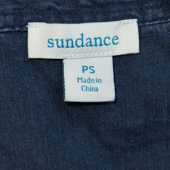 Sundance Larkes Tune Chambray Blouse - Picture 3 of 6